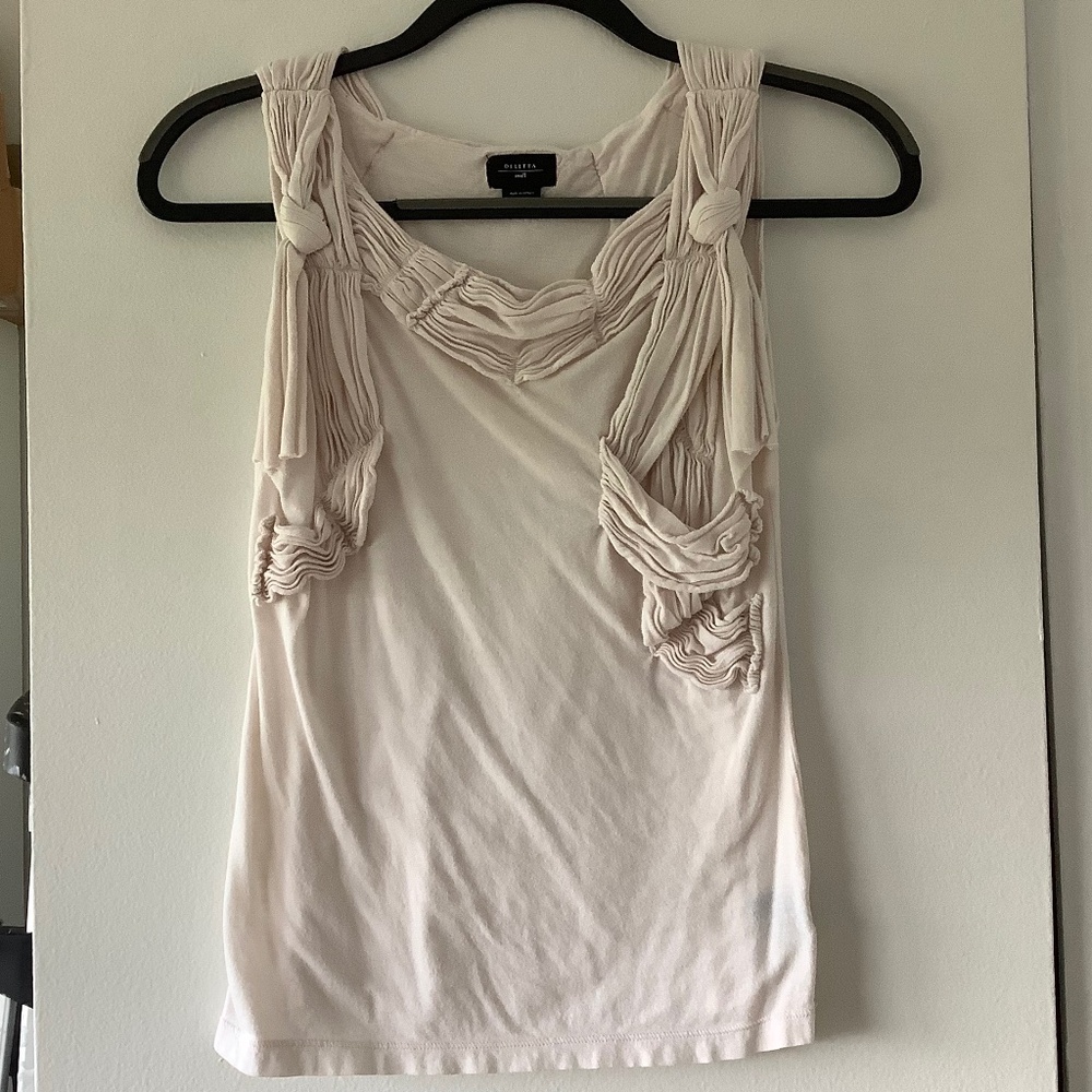 Anthropology Deletta Ruffled Top